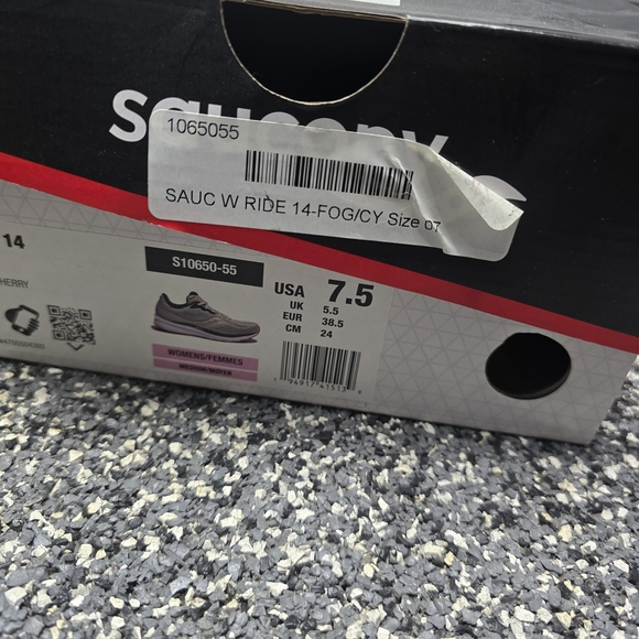 Saucony Ride 14 (Women's 7.5) Gray Running Shoes - Picture 10 of 11